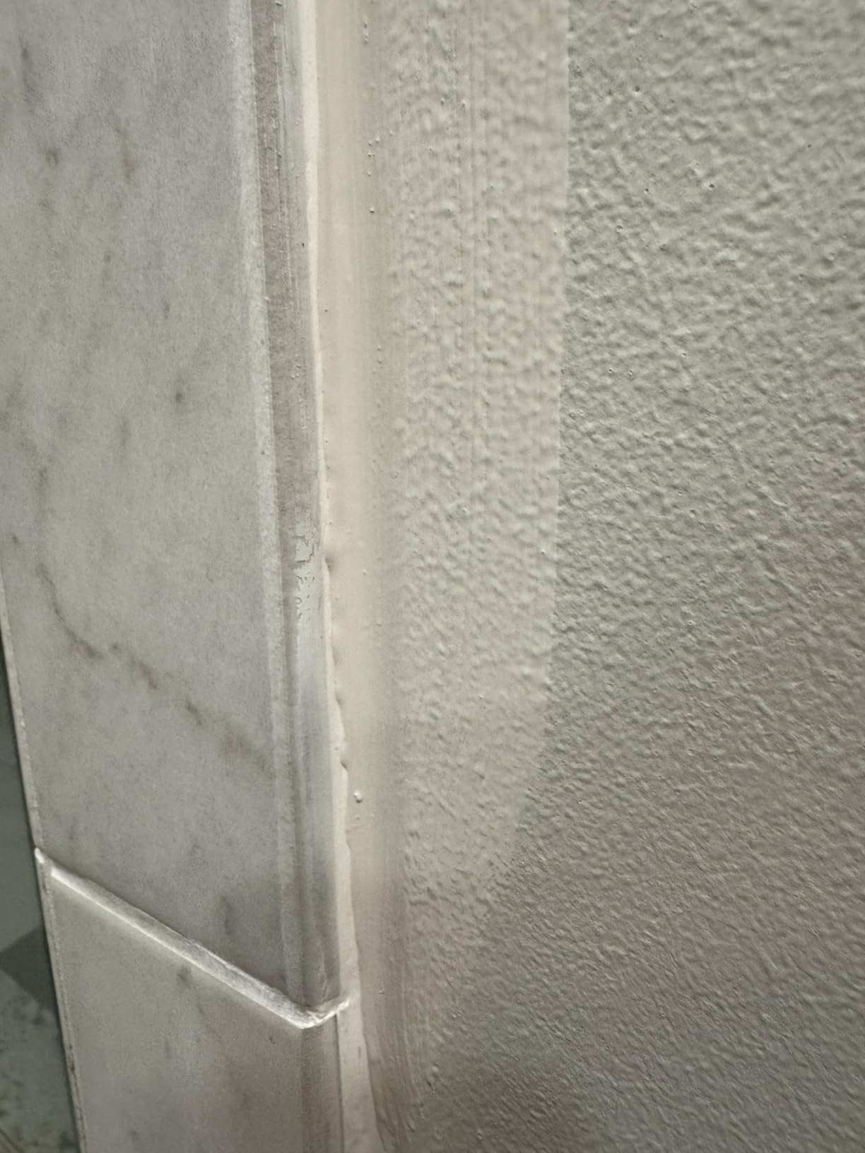 Paltren edge painting tool positioned for controlled trim work