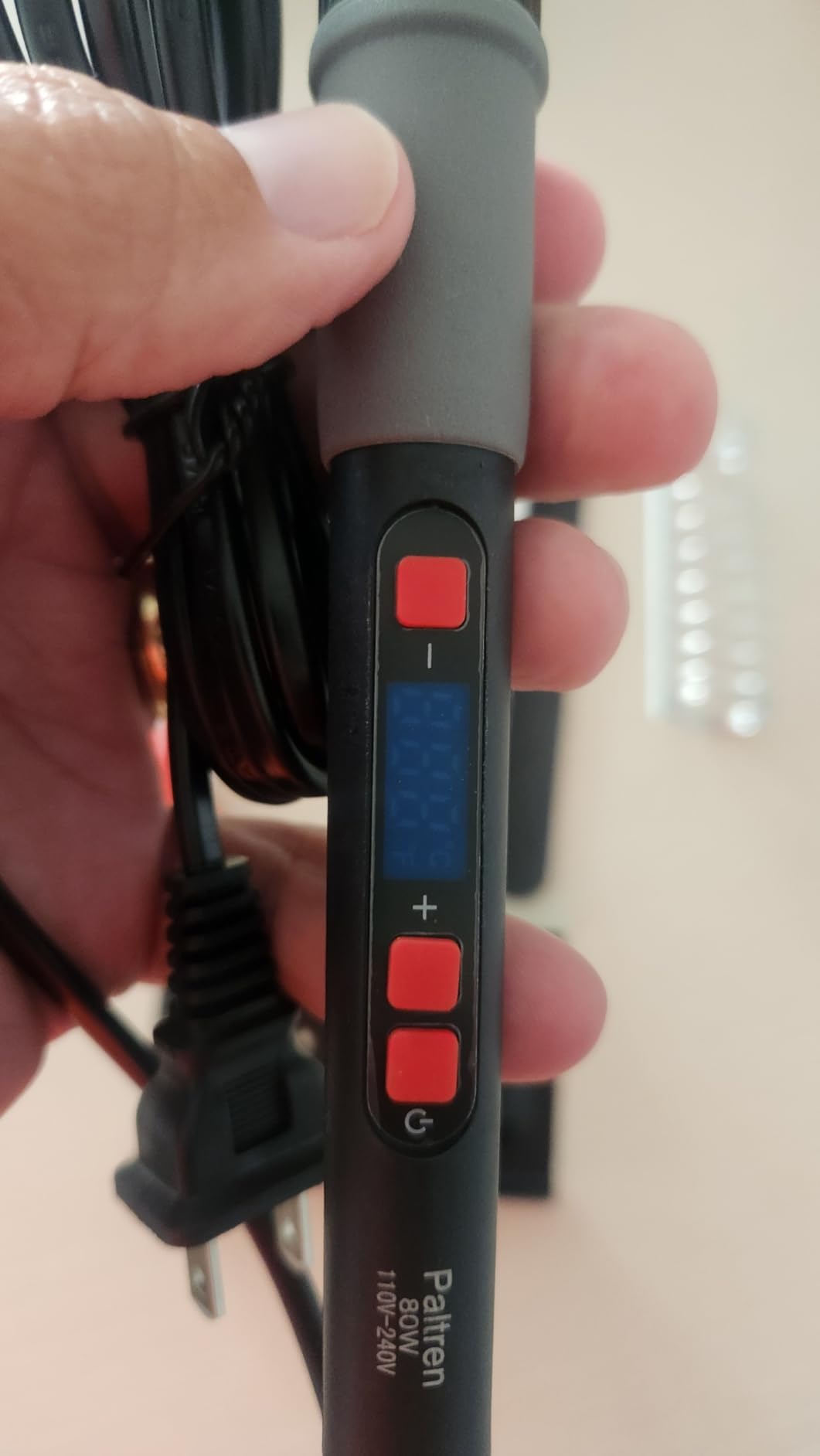 LED digital heated tool for localized 3D print surface finishing